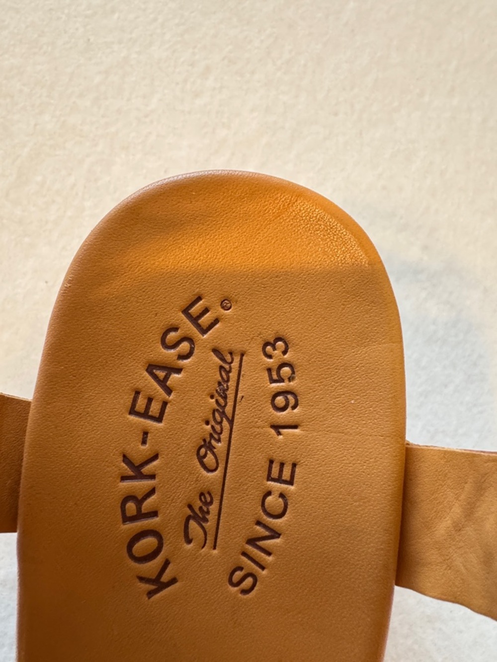 KORK-EASE Keirn Platform Sandals in Natural Cork and Brown Leather Size 9 - Picture 2 of 10